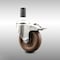 Service Caster 4 Inch 316SS High Temp Glass Filled Nylon 1-3/8 Inch Stem Caster Lock Brake SCC SCC-SS316TTLEX20S414-GFNSHT-138 - alternate 1